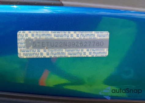 2009 Toyota Tacoma X-Runner из США, поврежденный, VIN 5TETU22N39Z627780